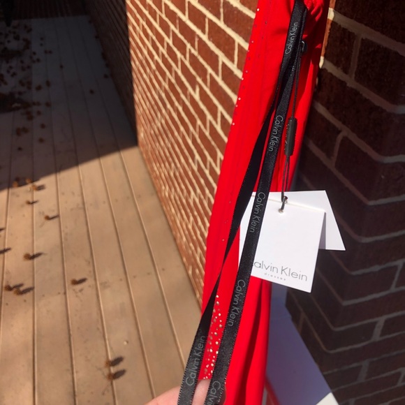 Calvin Klein red dress - Picture 8 of 10